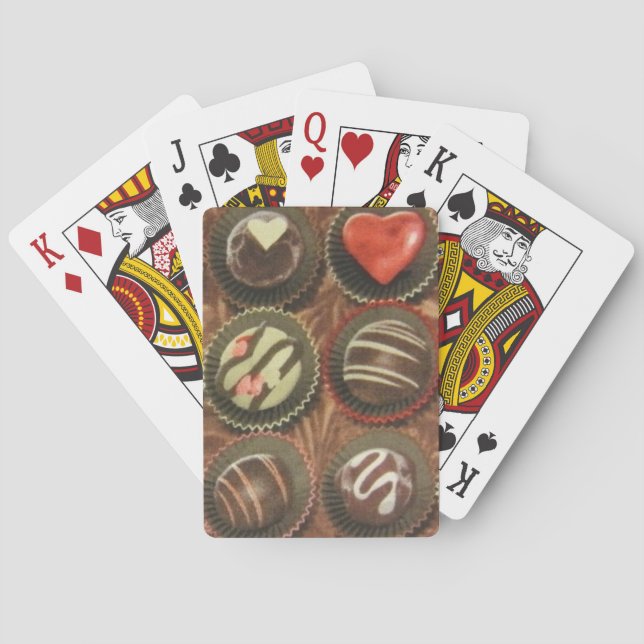 Chocolate Box Playing Cards (Back)