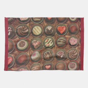 Chocolate Box Tea Towel