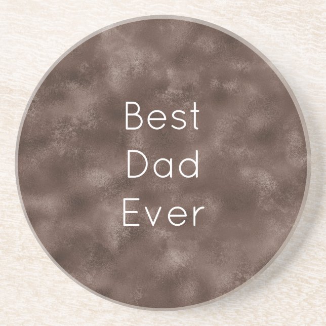 Chocolate Brown    Coaster (Front)