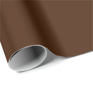 Chocolate Brown colour Wrapping Paper