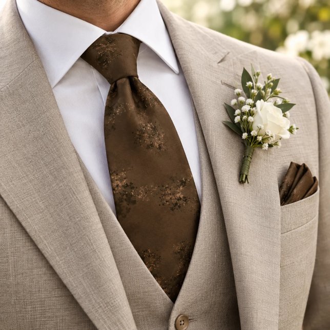 Chocolate Brown  Tie (Creator Uploaded)