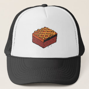 chocolate brownie trucker hat
