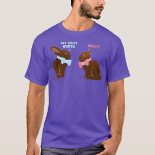 Chocolate Bunny Easter Basket Funny Teens Gift My T-Shirt