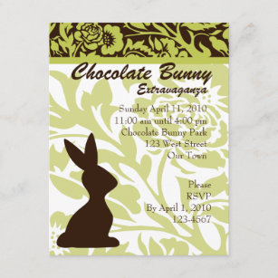 Chocolate Bunny Extravaganza! Invitation