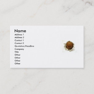 Chocolate Business Card