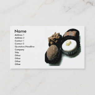 Chocolate Business Card