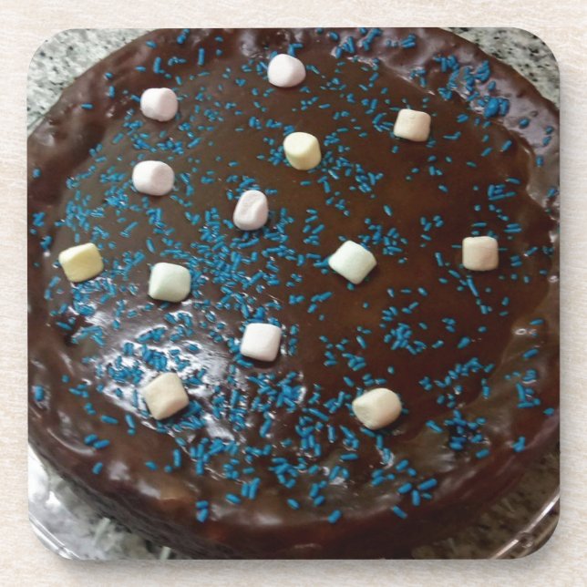 Chocolate cake coaster (Front)