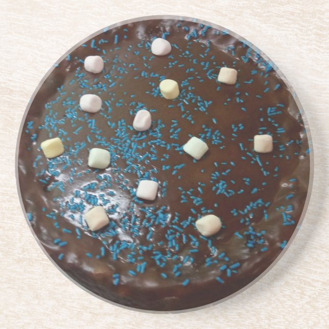 Chocolate cake coaster (Front)
