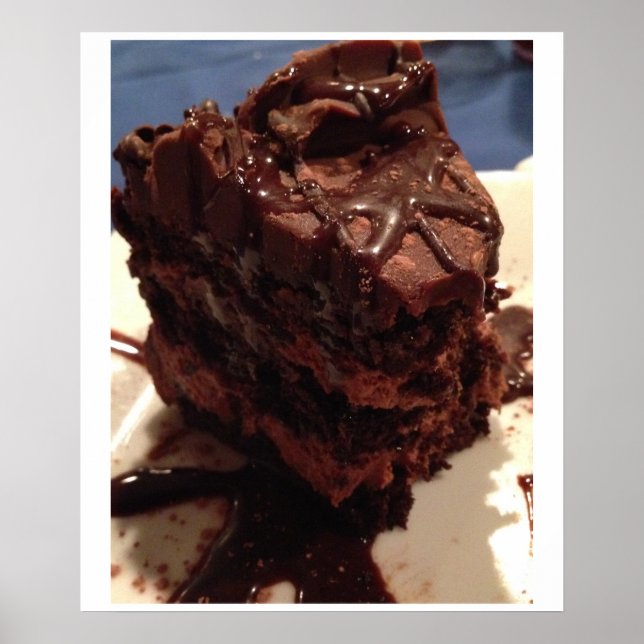 Chocolate Cake Poster (Front)