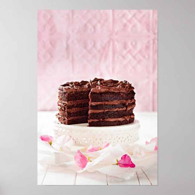 Chocolate cake, South Africa Poster (Front)