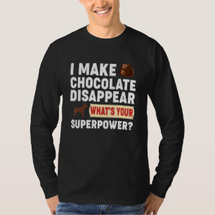Chocolate Candy Bar Baker Junk Food Diet Cook Lad T-Shirt