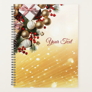 Chocolate Candy Christmas Holiday Planner