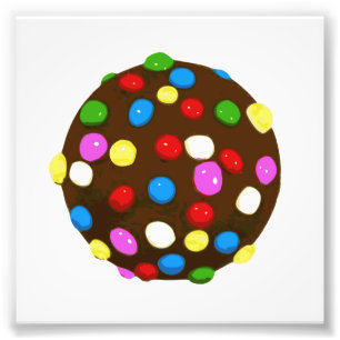 Chocolate Candy Colour Ball Photo Print