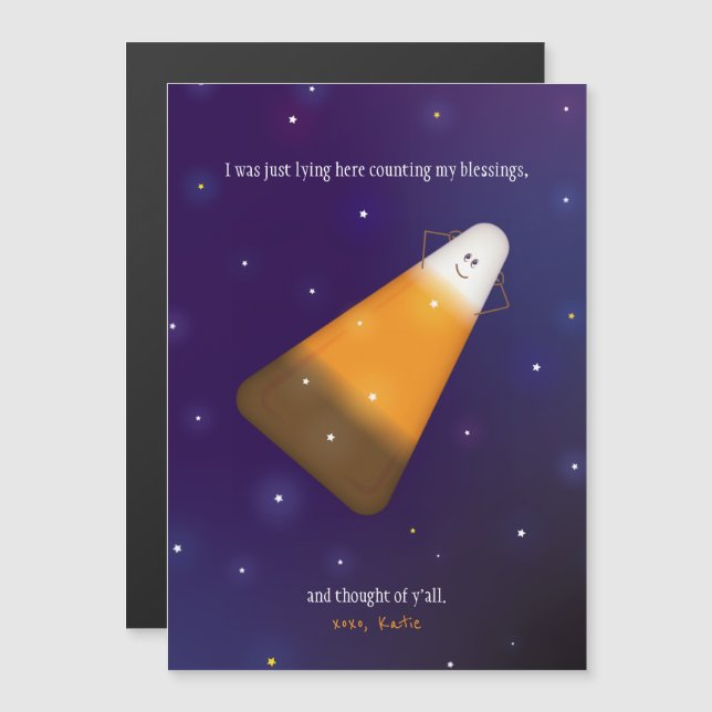 Chocolate Candy Corn (Front/Back)