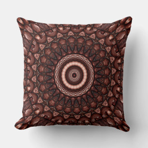 Chocolate Candy Holiday Throw Pillow