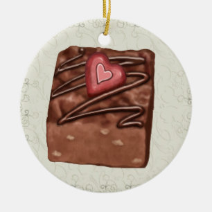 Chocolate Candy Love - SRF Ceramic Ornament