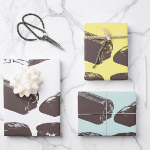 Chocolate Candy sweets Pastry Treats Food Art Wrapping Paper Sheet