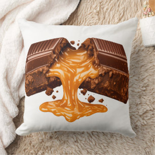 Chocolate Caramel Lover Pillow