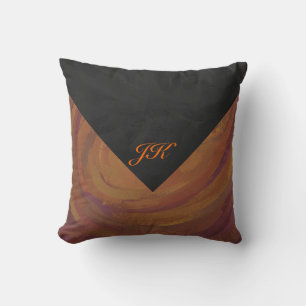 Chocolate Carmel Swirl Cushion