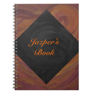 Chocolate Carmel Swirl Notebook