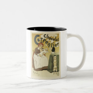 Chocolate Carpentier Two-Tone Coffee Mug