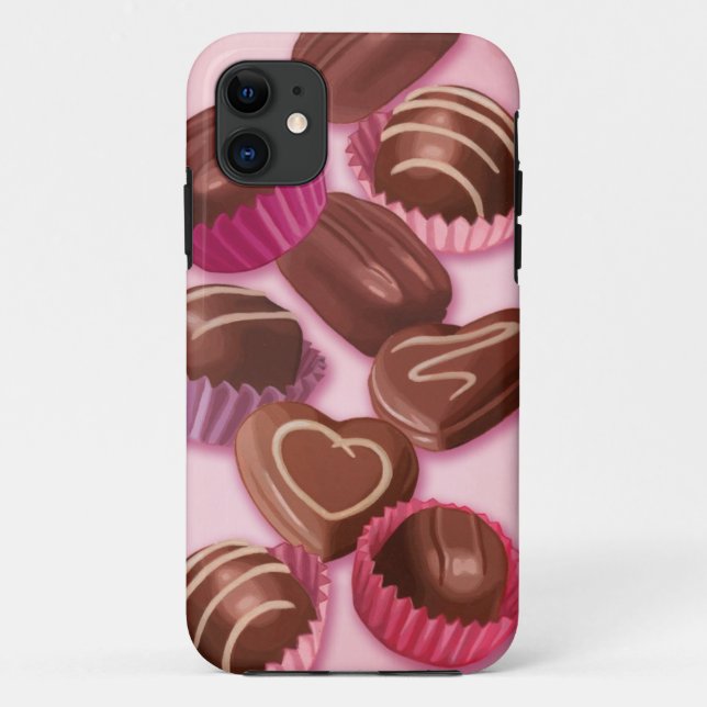 Chocolate Case-Mate iPhone Case (Back)