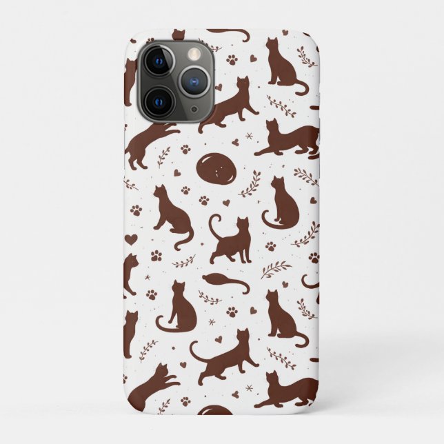 Chocolate Cats Case-Mate iPhone Case (Back)