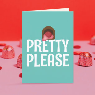 Chocolate Cherry Valentine's Day Card
