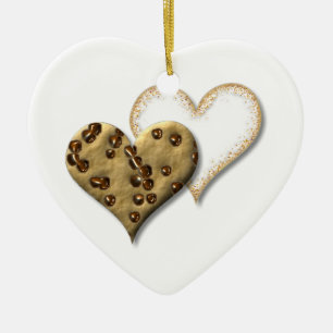 Chocolate Chip and Sugar Cookies Ceramic Tree Decoration