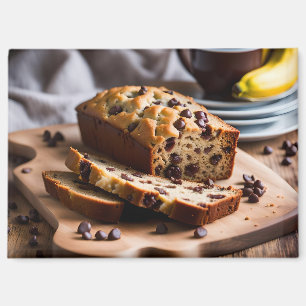 Chocolate Chip Banana Bread Magnet
