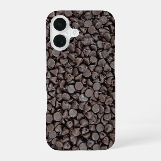 Chocolate Chip Collection iPhone 16 Case (Back)