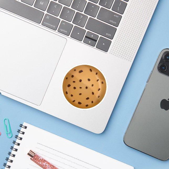 Chocolate Chip Cookie  (Laptop w/ iPhone)
