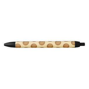 Chocolate Chip Cookie  Black Ink Pen
