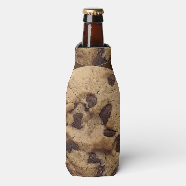 "Chocolate Chip Cookie" Bottle Cooler (Bottle Front)