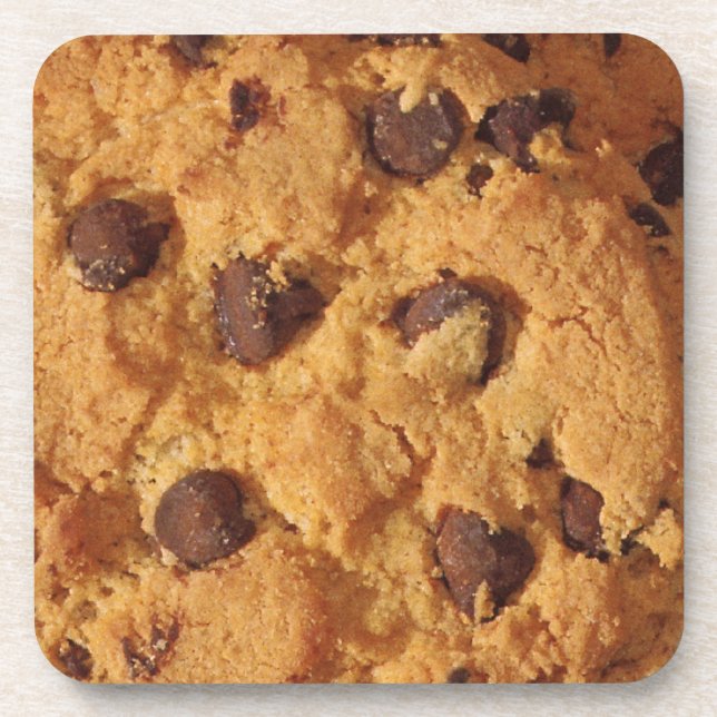 Chocolate Chip Cookie Coaster (Front)