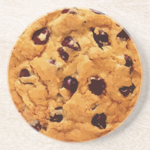 Chocolate Chip Cookie Coaster