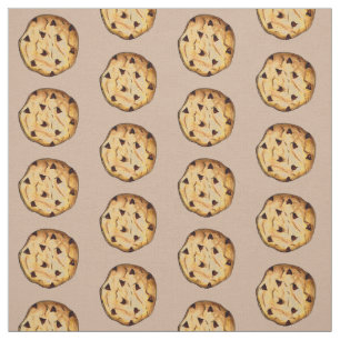 Chocolate Chip Cookie Cookies Dessert Food Fabric