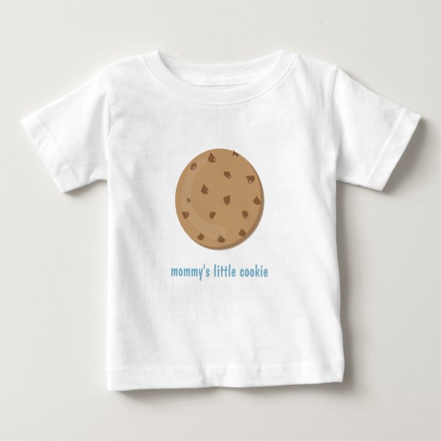 Chocolate Chip Cookie Custom Personalised Baby T-Shirt (Front)