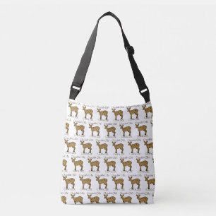 Chocolate Chip Cookie Doe Crossbody Bag