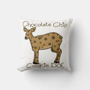 Chocolate Chip Cookie Doe Cushion
