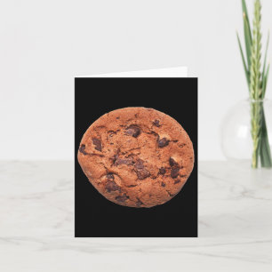 Chocolate Chip Cookie Halloween Christmas Thanksgi Card