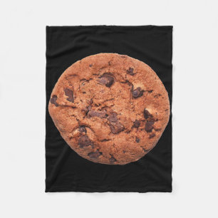 Chocolate Chip Cookie Halloween Christmas Thanksgi Fleece Blanket