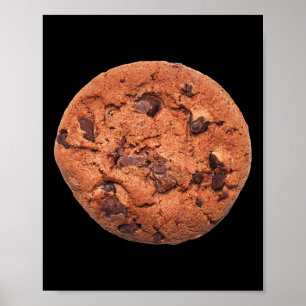 Chocolate Chip Cookie Halloween Christmas Thanksgi Poster