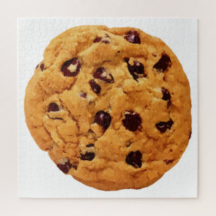 Chocolate Chip Cookie Image Jigsaw Puzzle