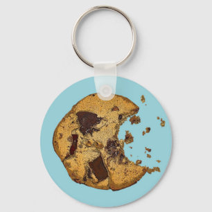 Chocolate Chip Cookie Key Ring