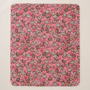 Chocolate Chip Cookie Lovers                       Sherpa Blanket