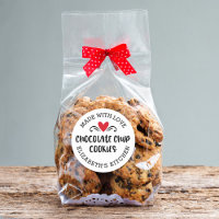 Chocolate Chip Cookie made with love Sticker