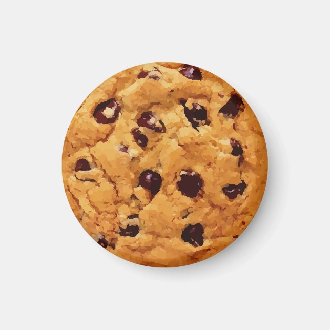Chocolate Chip Cookie Magnet (Front)