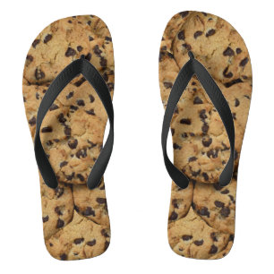 Chocolate Chip Cookie Pattern Thongs
