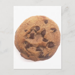 Chocolate Chip Cookie Postcard